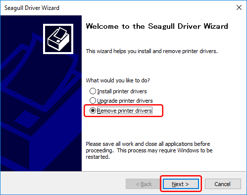 How uninstall the driver?