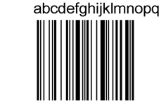 barcode sample