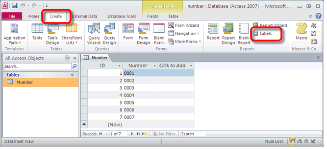 how can i print data directly from access 2010 brother