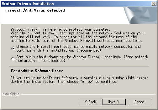 Firewall/antivirus detectado