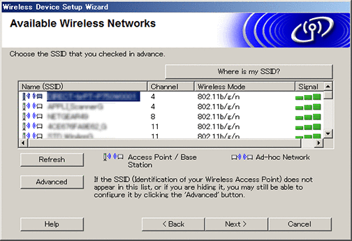 Available Wireless Networks