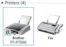 Share your printer in Windows 7 (Shared printer) | Brother