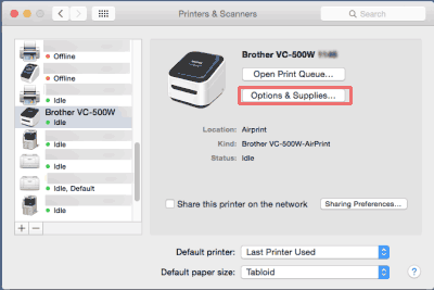 Impressoras e scanners