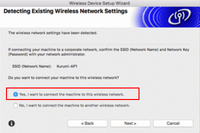 Wireless Device Setup Wizard