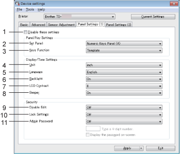 Panel Settings (1)