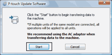 P-touch Oppdater programvare 04