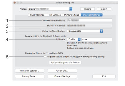 Printer Setting Tool