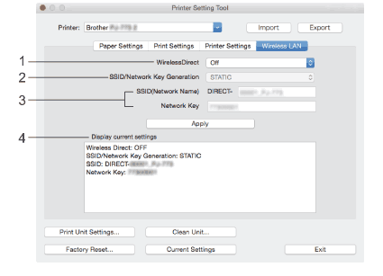 Printer Setting Tool