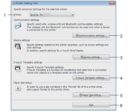 Printer Setting Tool