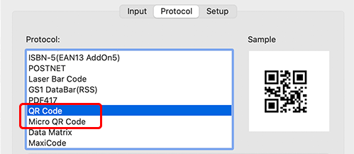 Protokol - QR kód