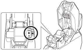 Install ink cassette