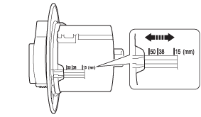 Adjust core holder