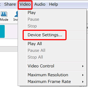Video tab Video tab