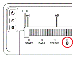 Bluetooth indicator 