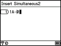 Simultaneous - Tube creation screen 2