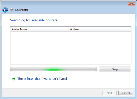 Add Printer