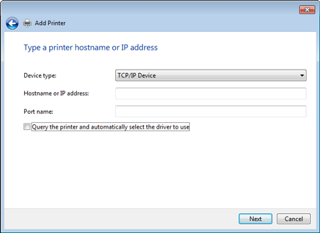 Add Printer