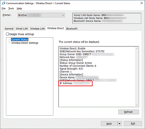 Currnet Status