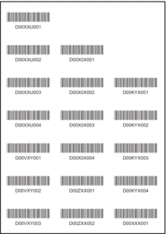 Incorrect Barcode Layout