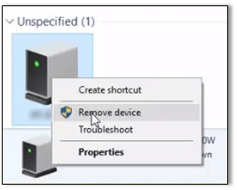 Remove device