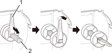 Move the Label Roll Guard