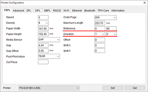 Printer Configuration