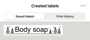 lable design