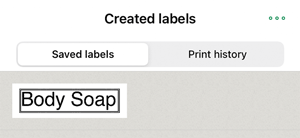 label design