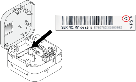 serial number label