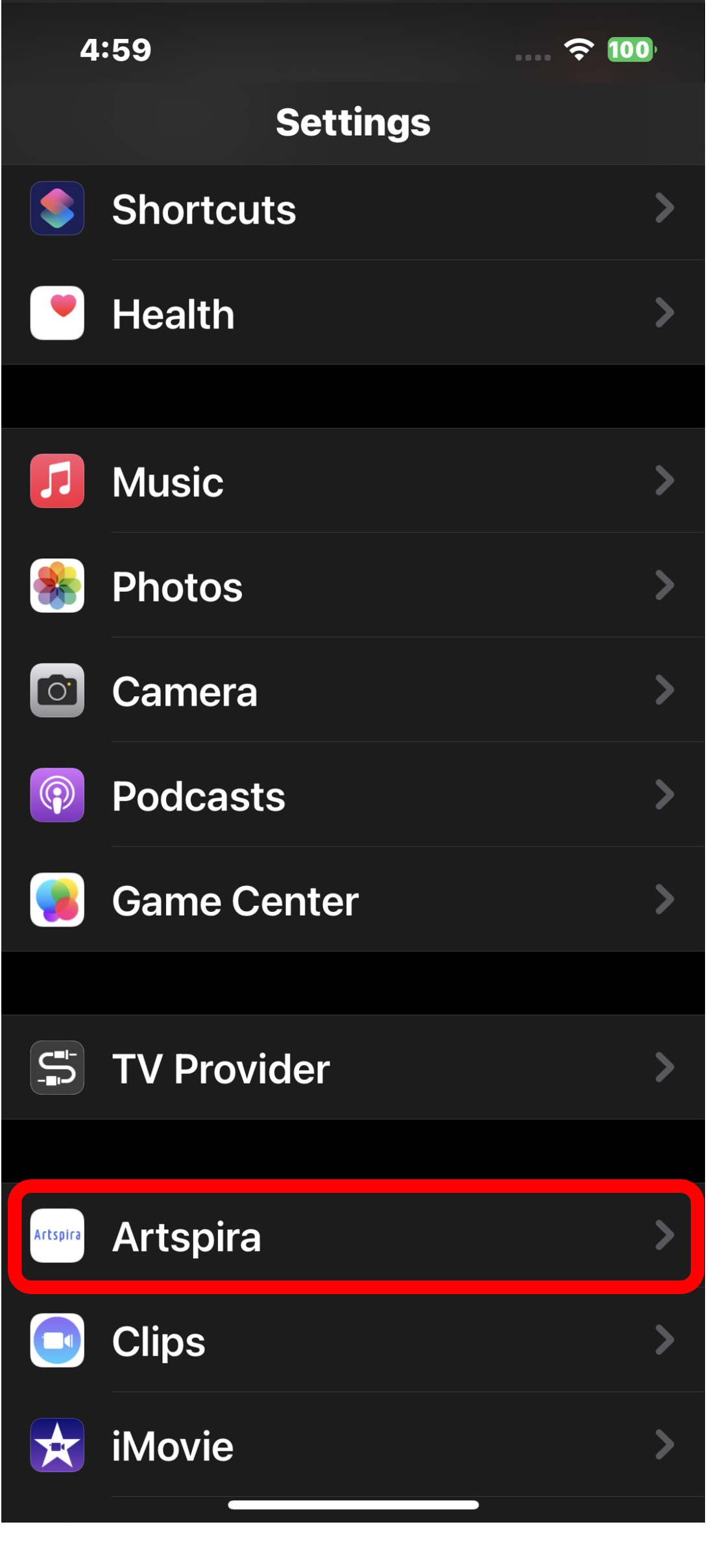 Mobile App Artspira