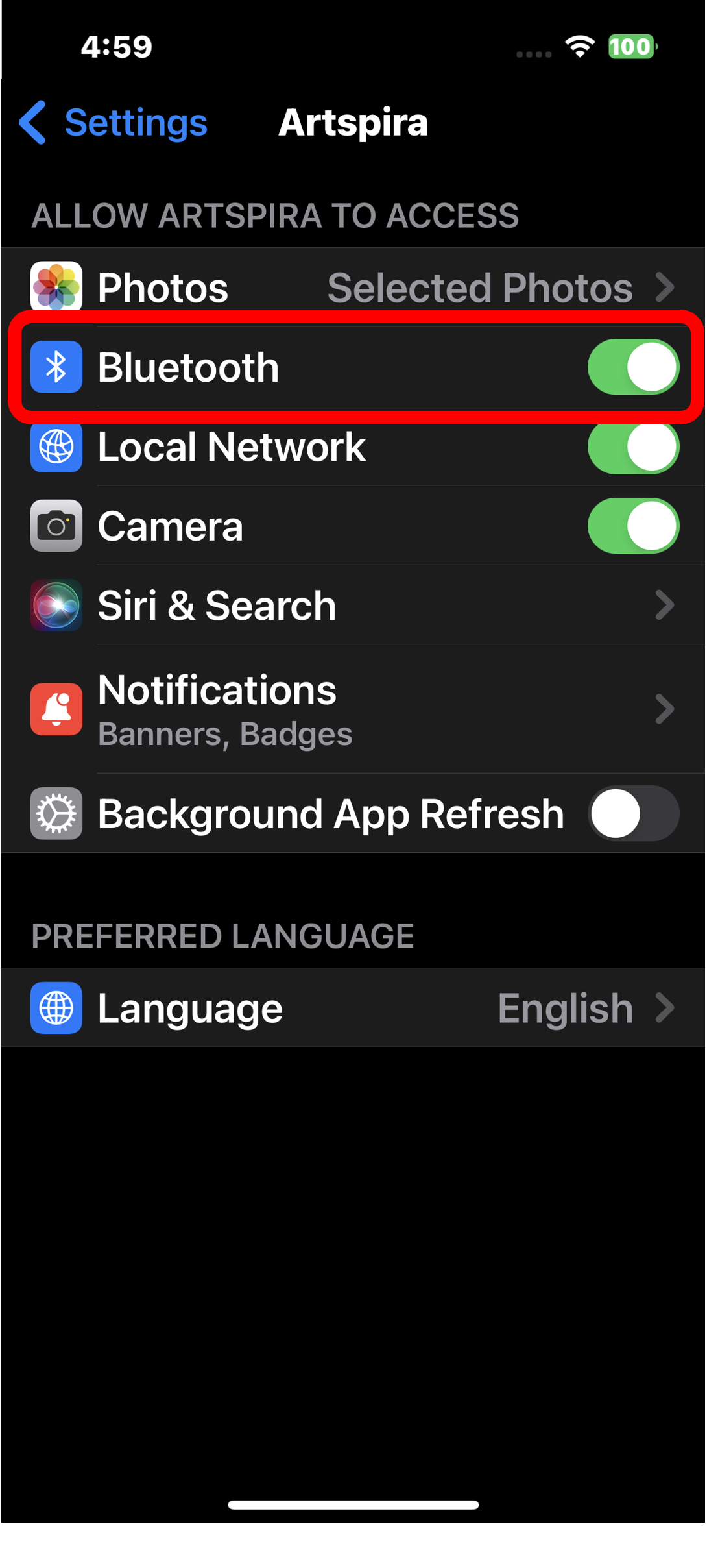 Mobile App Artspira