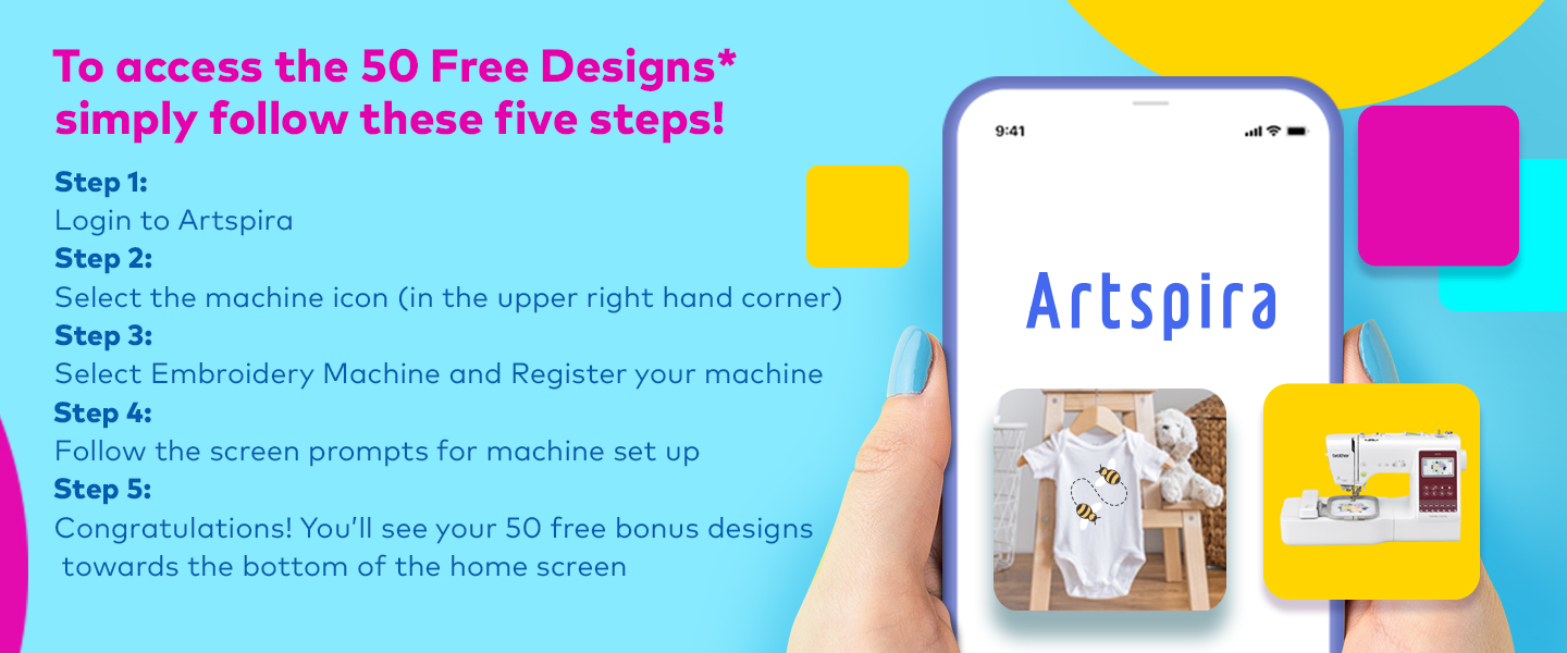 50 free designs for SE725