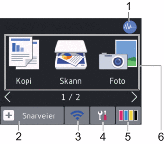  Hjemmeskjerm