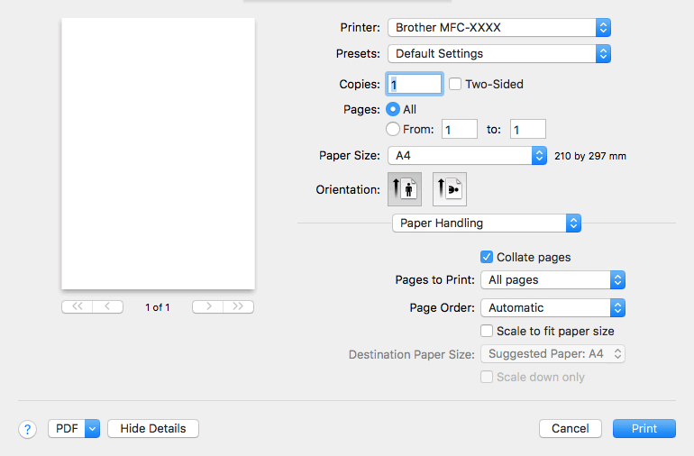 Paper Handling