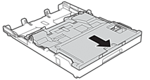 Photo Paper Tray in the Normal printing position