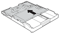 Photo Paper Tray in the Photo printing position