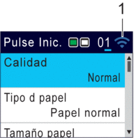 Pantalla de inicio