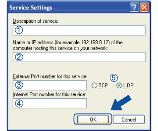 Firewall settings (For Network users)