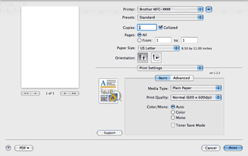 Print Settings