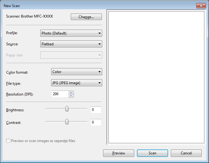 Scan Using Windows Fax and Scan | MFC‑J805DW | MFC‑J815DW | MFC‑J995DW