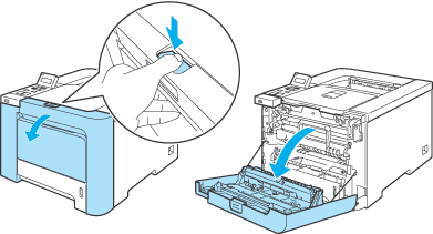 Replace the Waste Toner Container