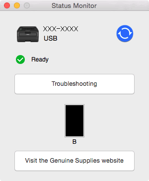 Control Panel Overview, HL‑L2310D, HL‑L2335D, HL‑L2350DW, HL‑L2351DW, HL‑L2370DN, HL‑L2375DW, HL‑L2376DW, HL‑L2385DW