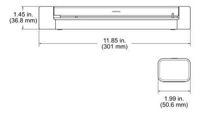 DS-740D, Scanner Portable Recto Verso